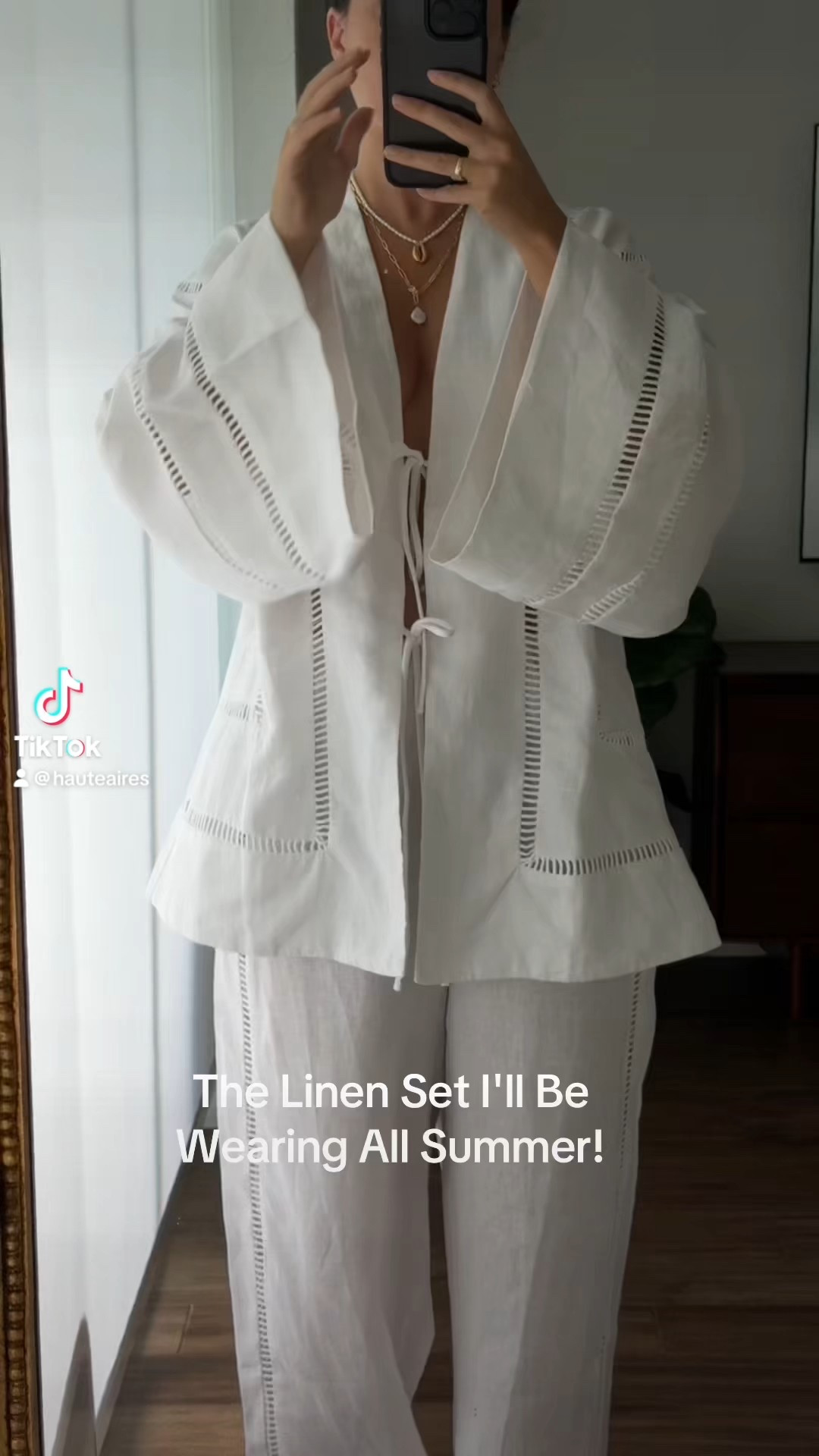 So many ways of styling this linen set! The tunic top alone with shorts or the pants with a different top. The options are endless! 

#LTKStyleTip #LTKSeasonal #LTKFindsUnder100