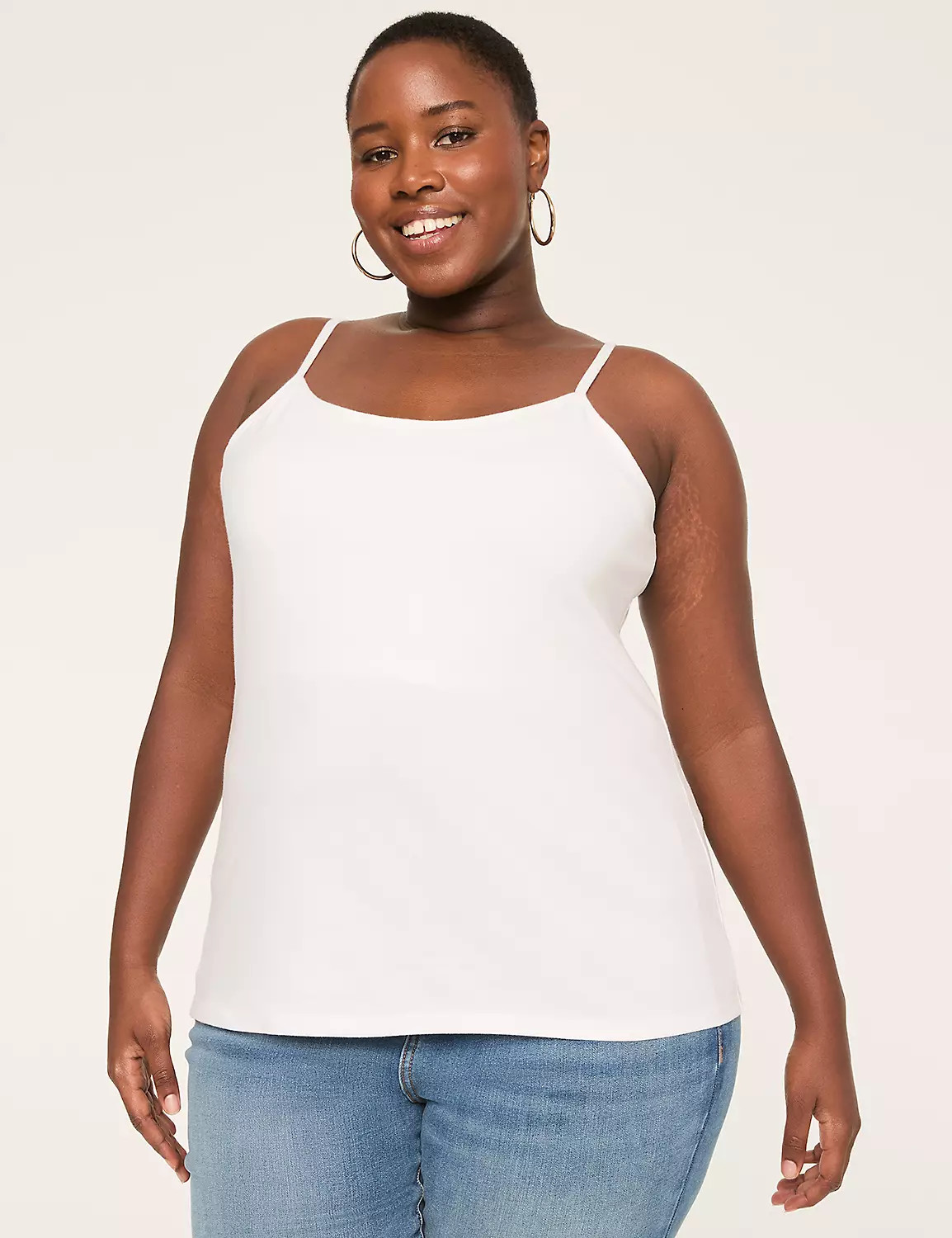 Cotton Cami With Shelf Bra | Lane Bryant (US)