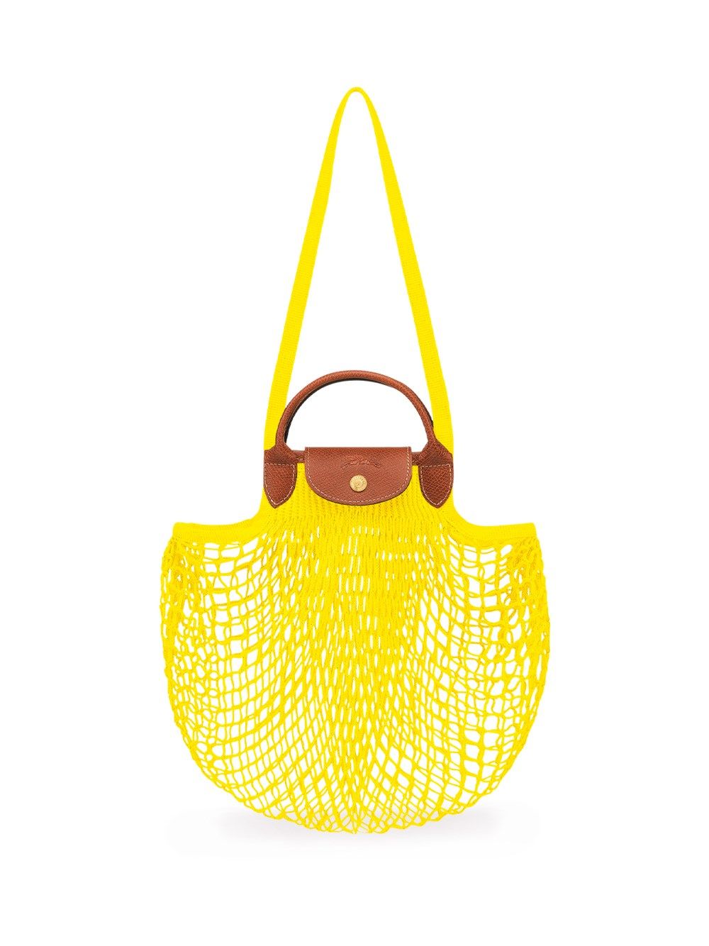 longchamp `le pliage filet` net top handle bag available on Spinnaker - 24805 | Spinnaker Boutique