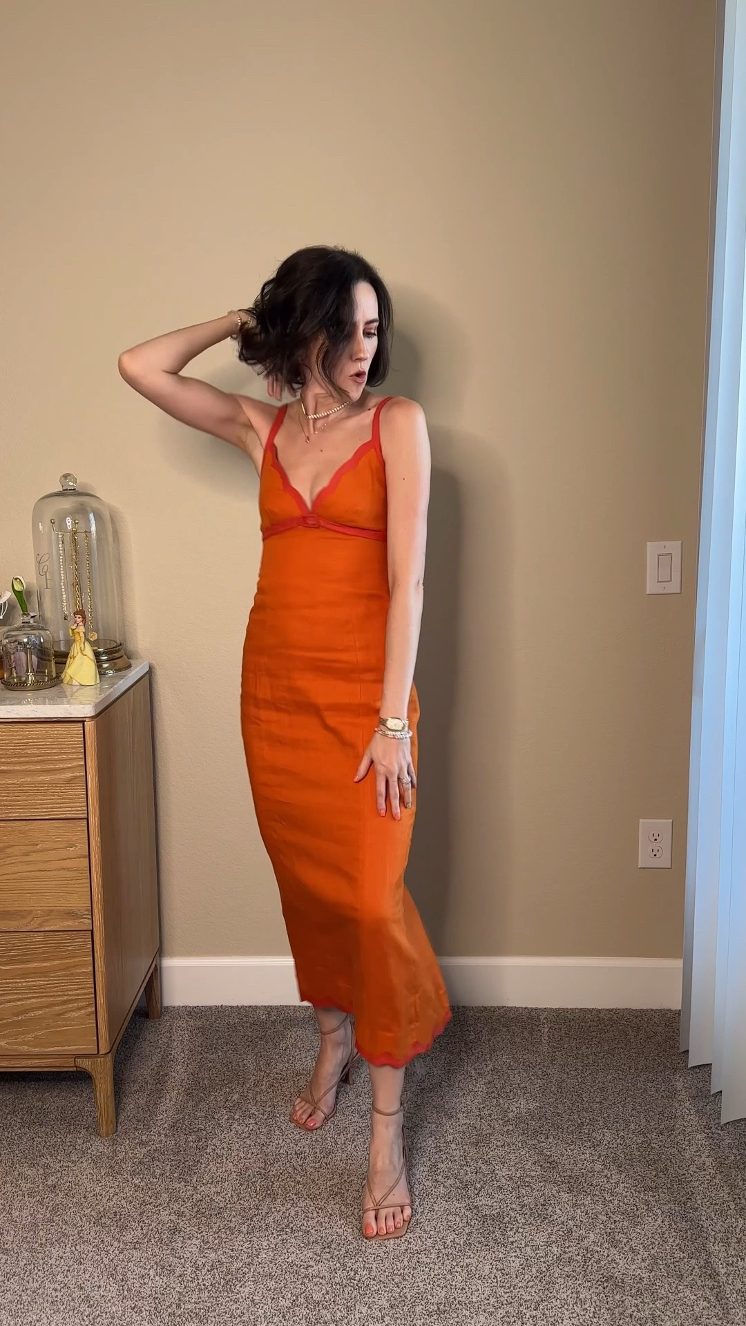 Finally seeing the Showgirl movie event today!!! 🤩🧡 I literally can’t wait for The Fate of Ophelia music video!! And obviously wearing this orange dress any chance I can get 😉 I’m in a size 0 

#LTKStyleTip #LTKParties