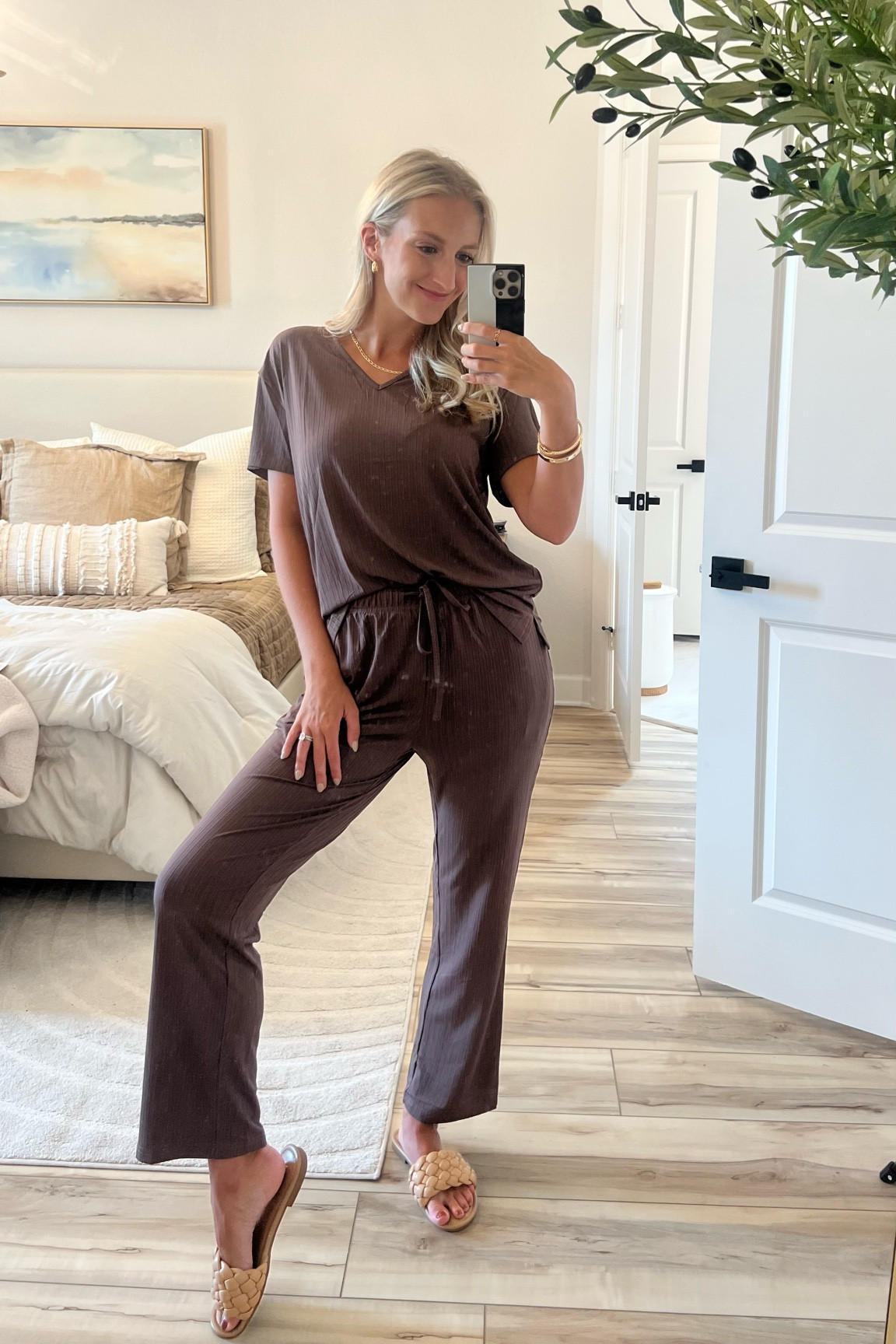 Cozy elevated set! Amazon prime day find. Size: Small

#LTKStyleTip #LTKFindsUnder50 #LTKSummerSales