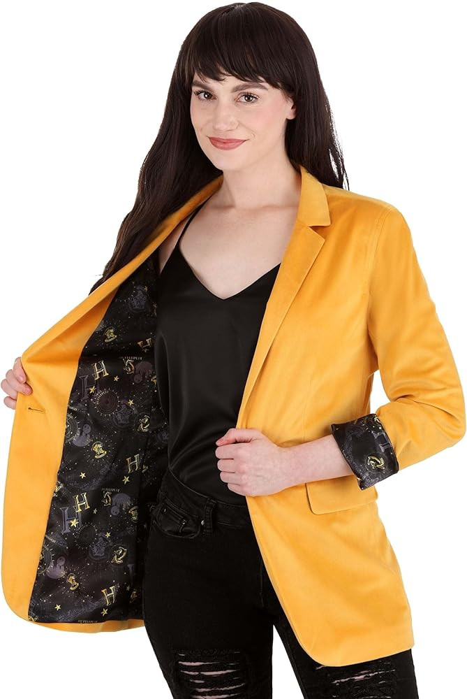 Women's Harry Potter Hufflepuff Blazer | Amazon (US)