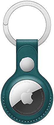 Apple AirTag Leather Key Ring - Forest Green | Amazon (US)