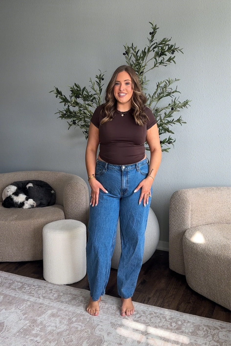 Wearing a 32! 

#LTKWatchNow #LTKSeasonal #LTKMidsize