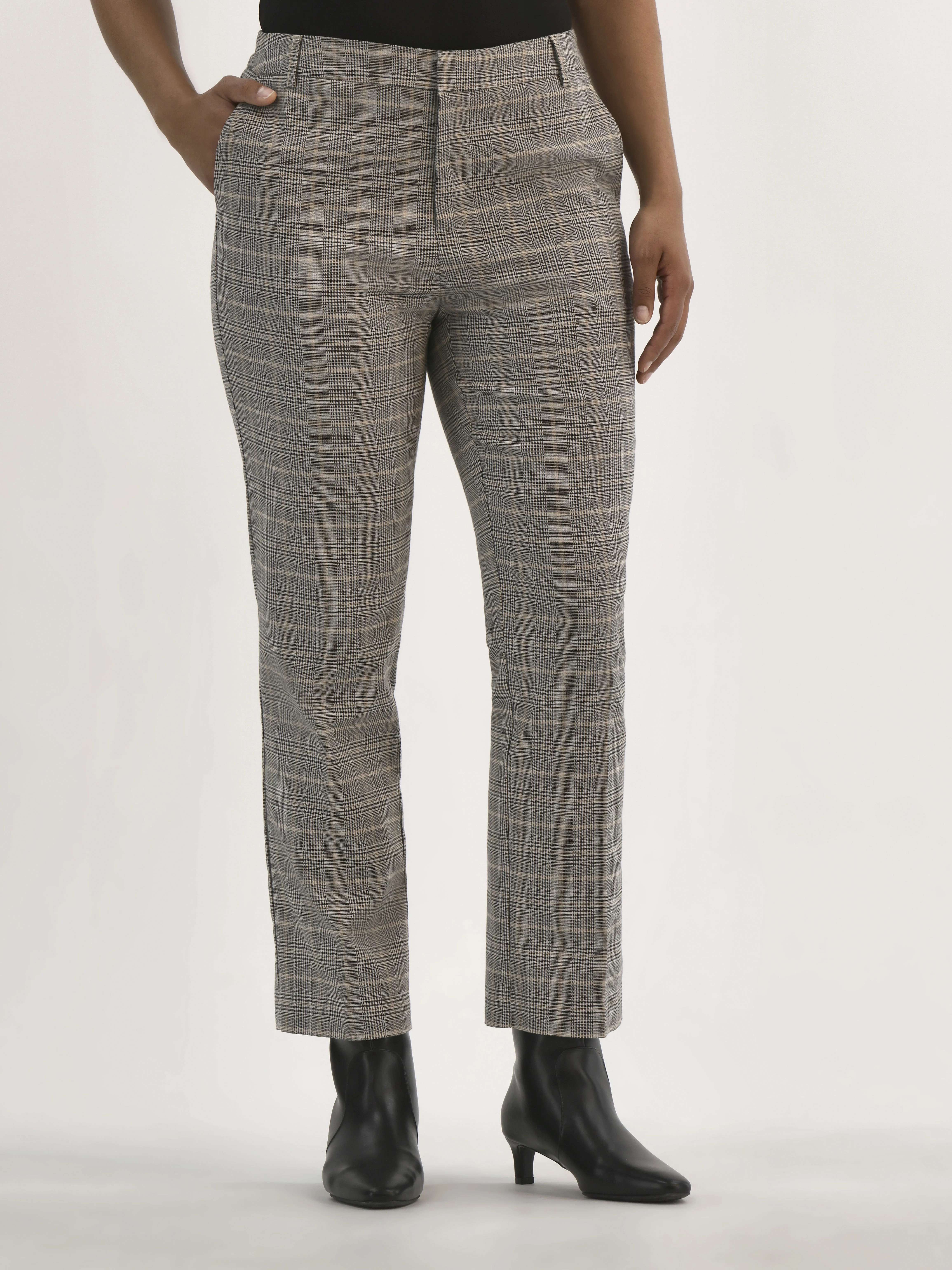 Time and Tru Women's Straight Leg Pants, Sizes 2-20 - Walmart.com | Walmart (US)