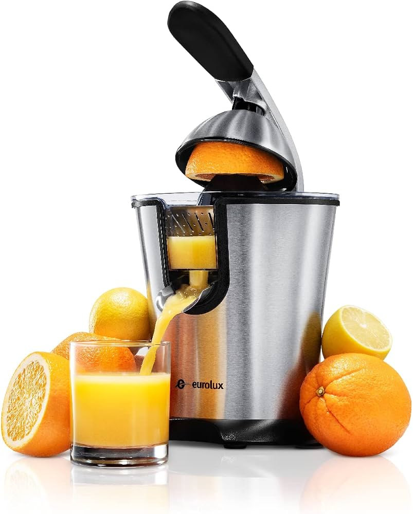 Eurolux Citrus Juicer | Powerful Electric Orange Juicer with New and Improved Easy Juicing Techno... | Amazon (US)