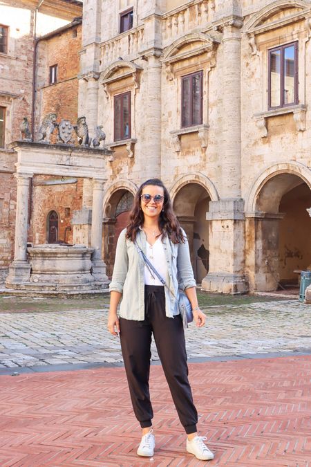 Here’s a better look at yesterday’s outfit minus the jacket and pashmina. It’s an easy way to layer. Another look part of my Fall in Italy capsule wardrobe! 

#LTKstyletip #LTKeurope #LTKtravel