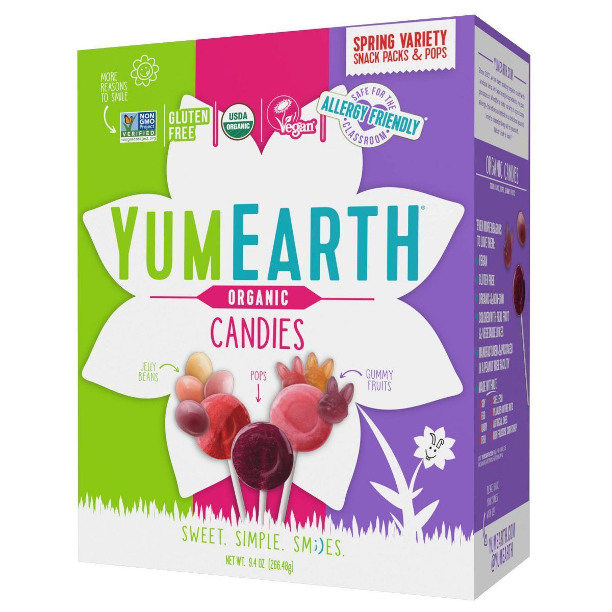 Yum Earth Easter Gummy Fruit Jelly Beans & Pops Variety Pack - 9.40oz | Target