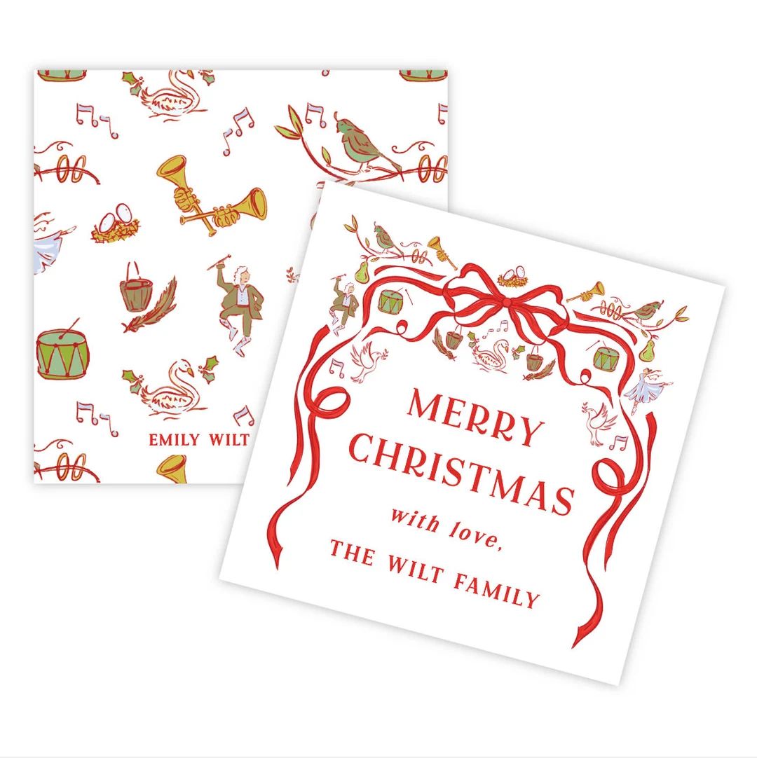 Printable Christmas Gift Tags Holiday Gift Tags Digital - Etsy | Etsy (US)