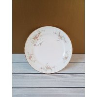 Pope Gosser Jean China Dinner Plate Pink Roses Gold Edge Vintage 10 Inch | Etsy (US)