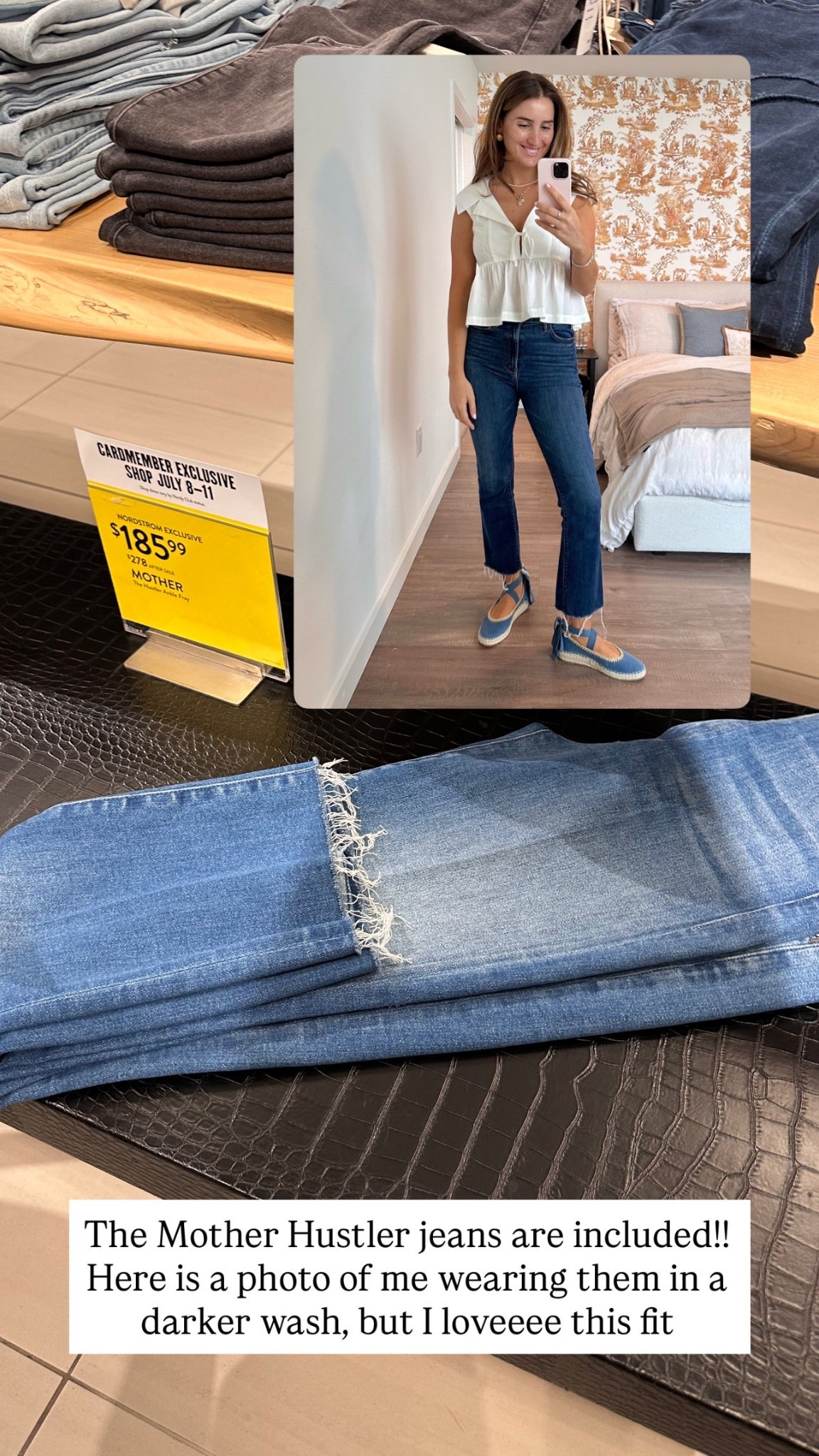 One of my favorite pairs of jeans! These are on sale for almost $100 off!

#LTKSaleAlert #LTKStyleTip