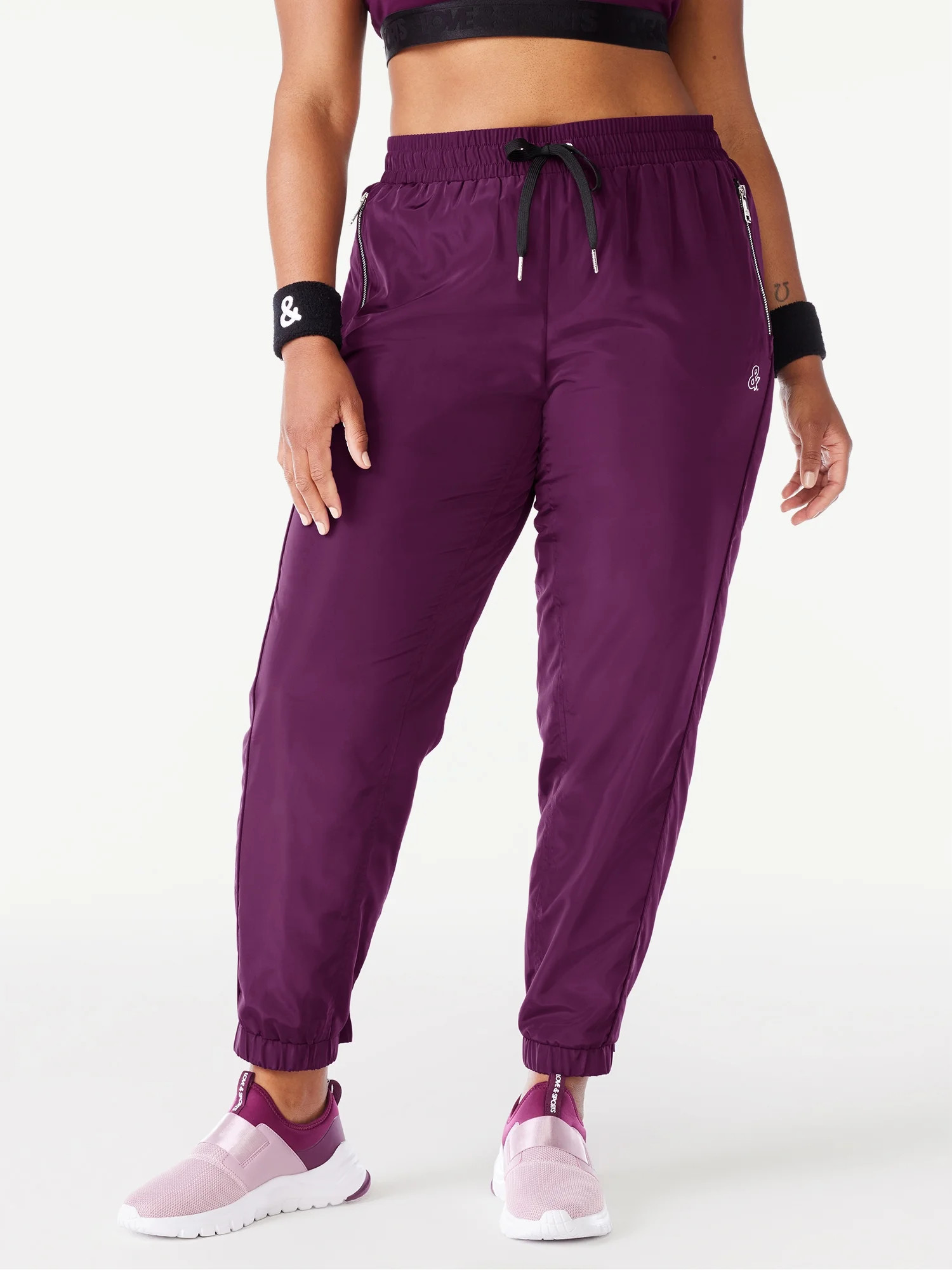 Love & Sports Women's Track Pants, Sizes S-2XL | Walmart (US)