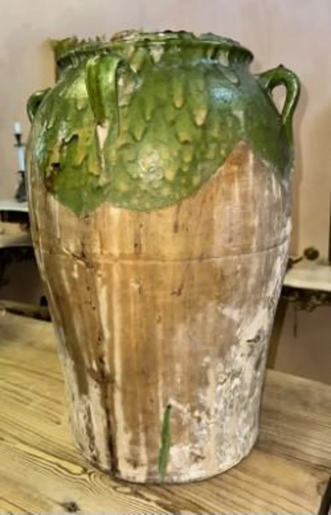 Antique Green French Confit Pot – Terracotta Jar With Historic Staple Repairs - Etsy | Etsy (US)