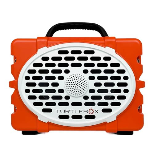 Turtlebox Original Gen 3: Portable Outdoor Bluetooth Speaker – Ultra-Loud (120dB), Waterproof (IP67), Rugged, Impact-Resistant, 3-Day Battery | Party Mode: Unlimited Pairing for Stereo Sound, Orange | Amazon (US)