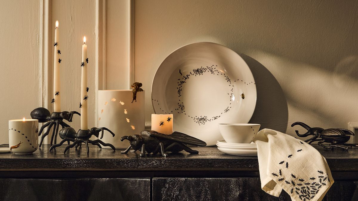 Halloween Antics Candle Pins (Set of 12) | West Elm (US)