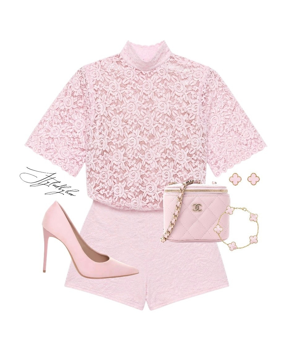 Alllll the girls night vibes 🌸✨🍸 Styling this dreamy baby pink lace playsuit, made for cocktails and cute pics 🌞🎀

#LTKsummer #LTKspring #LTKpartywear