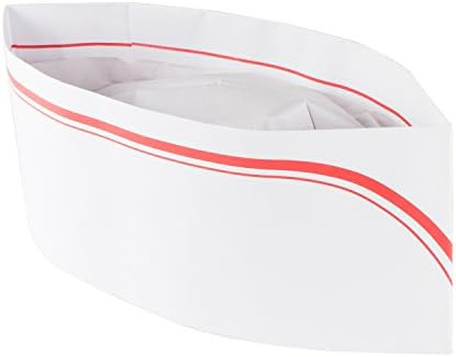 Retro Diner Food Server Soda Jerk Paper Cap for Classic Theme Restaurant Party Hats (6 Pack) | Amazon (US)