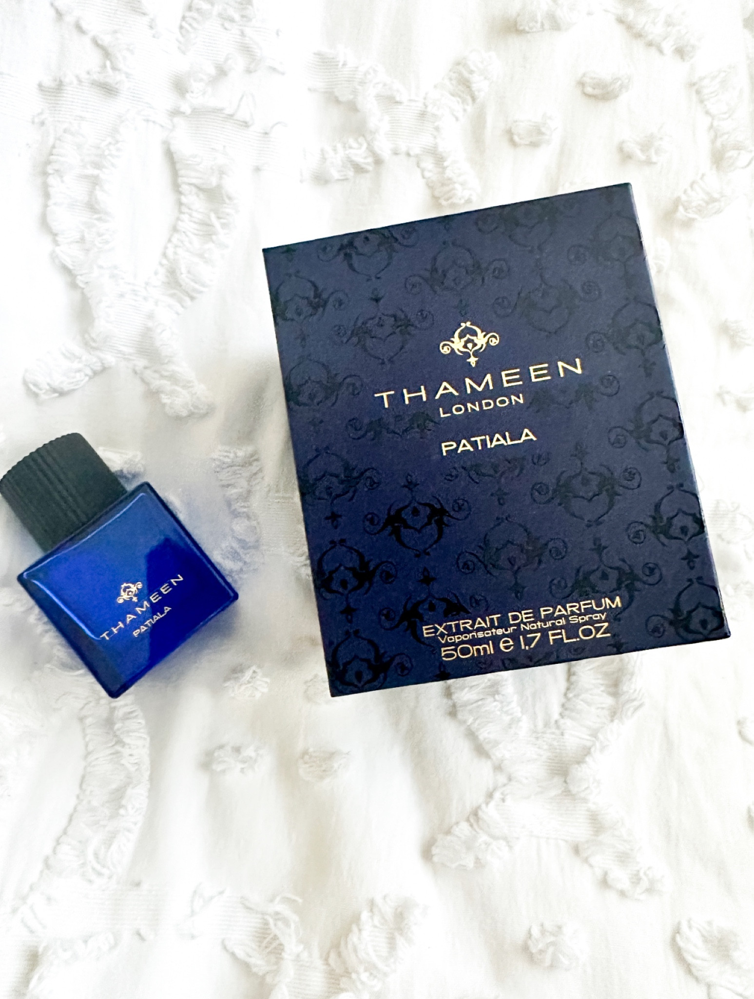 I know there are a lot of intoxicating fragrances out on the market, but I just received Patiala and it is so deep and sexy yet at the same time has this freshness to it if you like Delina Exclusif , you will love Thameen Patiala. I’m not saying it smells the same but if your the type of person that likes Delina than you WILL fall in love with this.  Let’s talk a little bit about projection in longevity. This fragrance lasted on my skin all day and on my clothes I could still smell it the next day. The projection is 10/10! I highly recommend sampling this ! #fragrance #perfume #perfumereview #nicheperfume #nichefragrance #perfumerecommendations 

#LTKbeauty #LTKGiftGuide