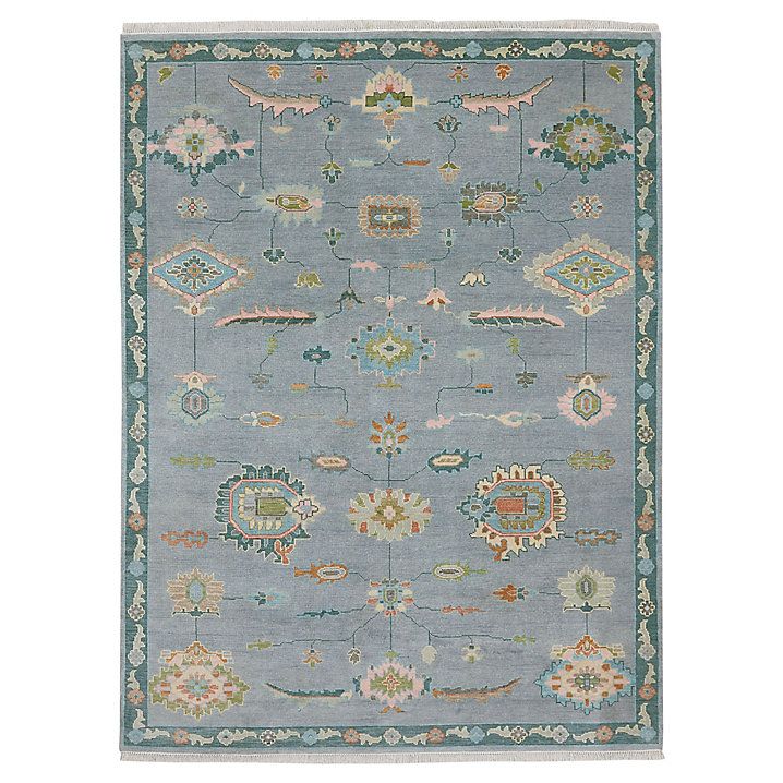 Sawyer Persian Hand Knotted 100% Wool Area Rug | Ballard Designs, Inc.