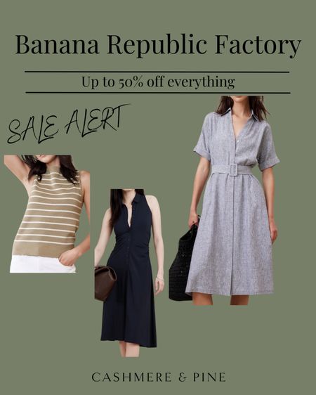 Banana Republic Factory sale alert!! Up to 50% off everything!!

#LTKstyletip #LTKsalealert #LTKbeauty