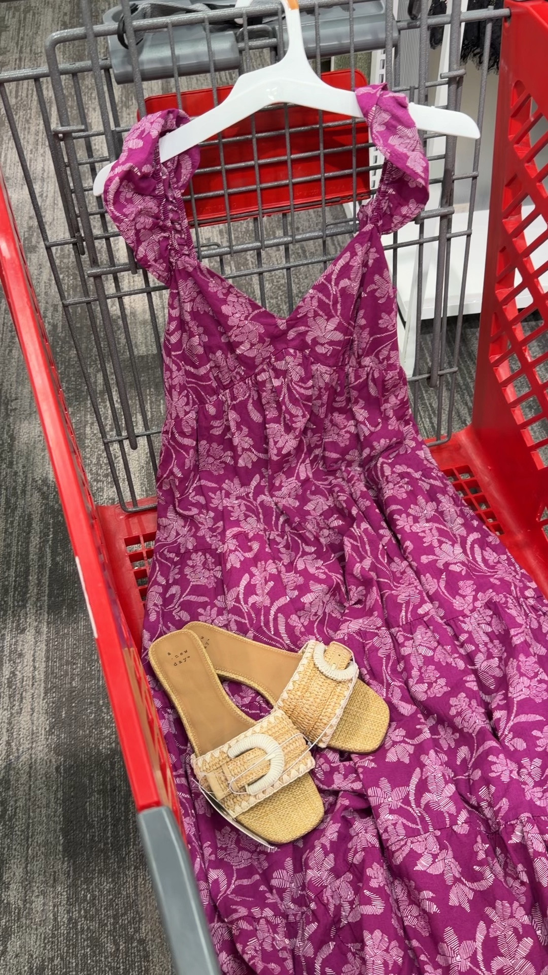 Pretty Target dress to wear now and in the fall with some light layer. #targetstyle #targetcreator