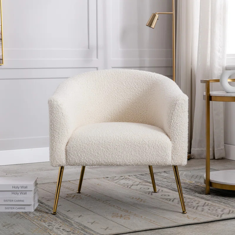 Chynia Upholstered Barrel Chair | Wayfair North America
