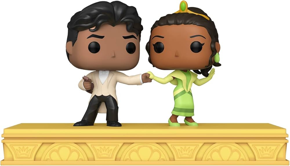 Funko Pop! Moment: Disney 100 - Tiana and Naveen Dancing, Princess Tiana | Amazon (US)