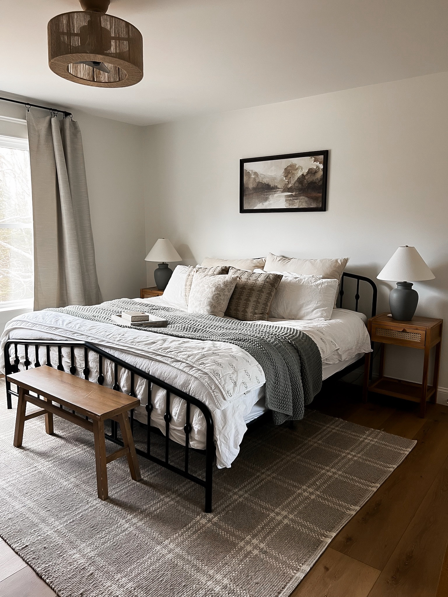 Guest Room 🫶🏻 Linking tons of pieces that we used to furnish & decorate this room!!

I get most of my stuff from Wayfair & Target! I love these side tables, they are the prettiest shade & can go with so many different styles! 

#LTKFindsUnder100 #LTKHome #LTKStyleTip