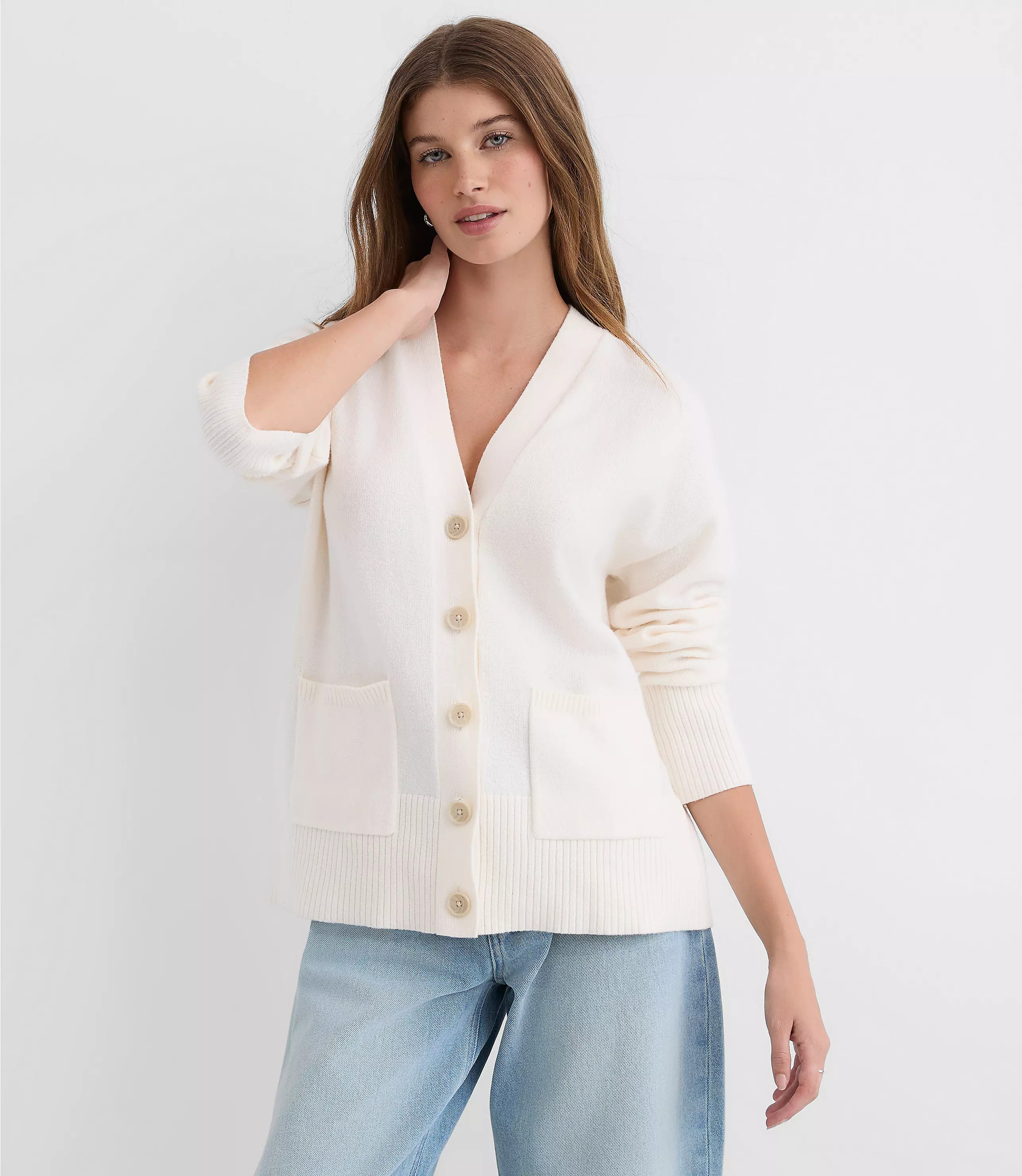 Girlfriend Cardigan | LOFT