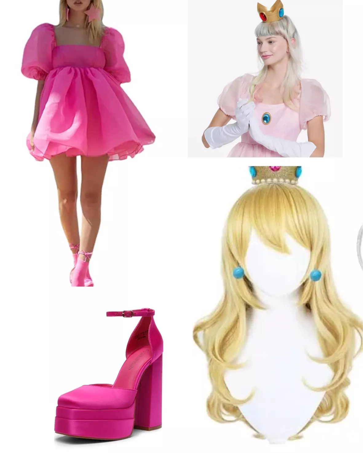 Adult Princess Peach Costumes