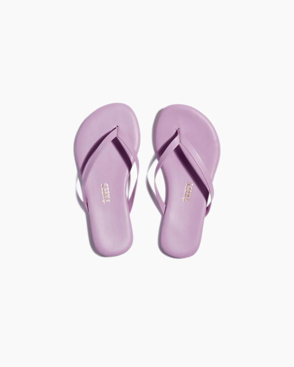 Kids Lily Pigments in Sweet Lavender | Flip-Flops | Kids Footwear | TKEES