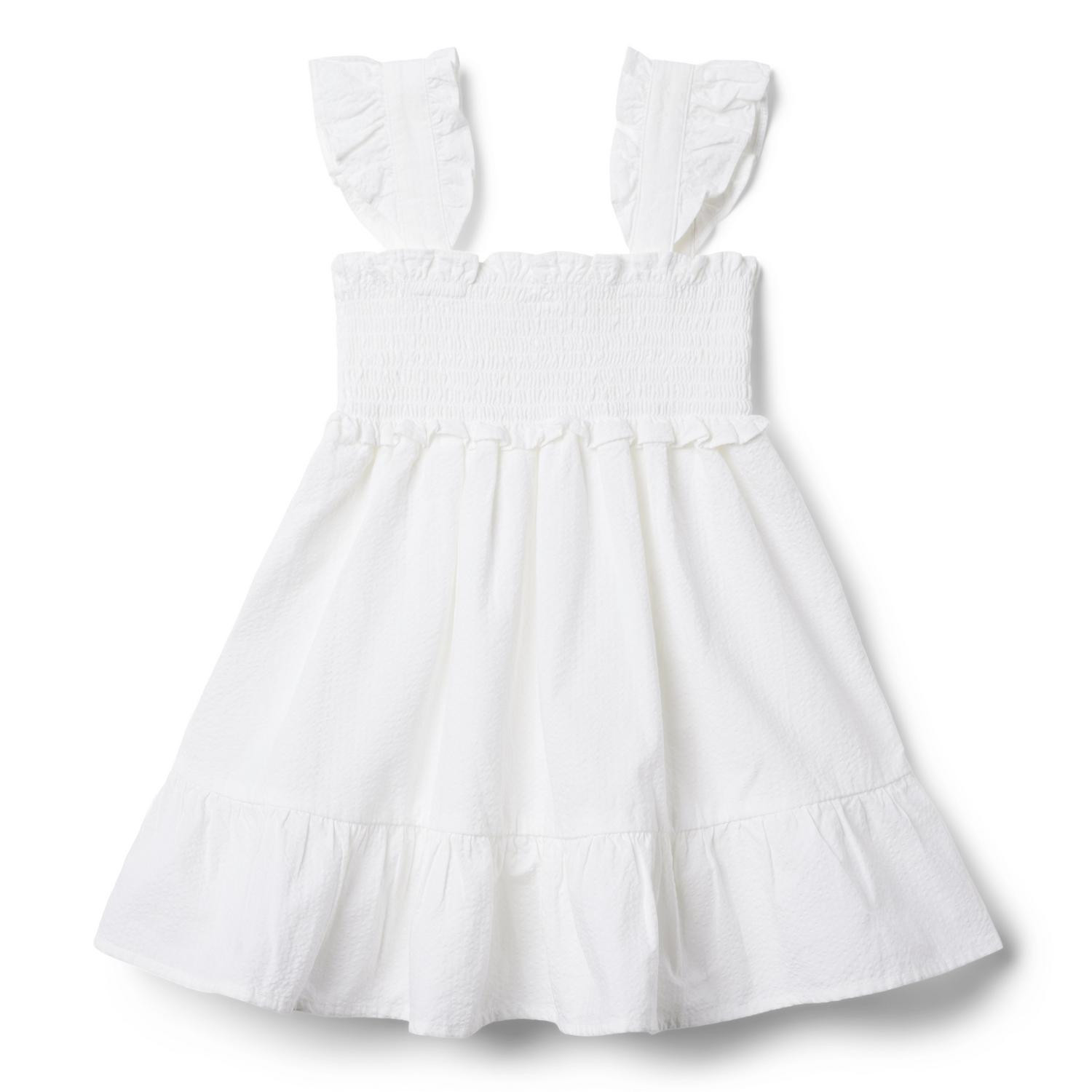 The Emily Seersucker Smocked Sundress | Janie and Jack