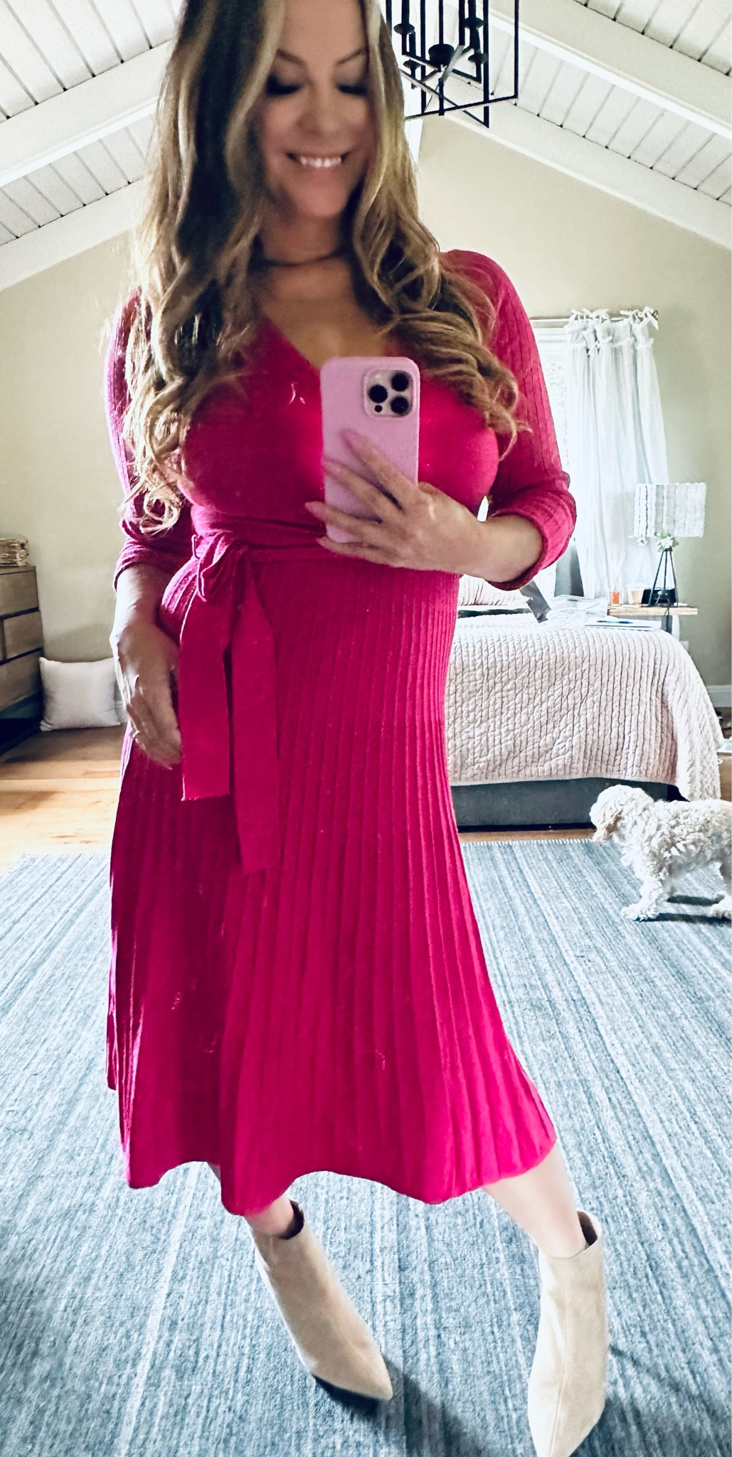 Size 6 and I’m 5’4…. Wearing a medium, true ti size! Thanks 🙏 for shopping 🛍️ with me loves!!! #amazon #ltkfall #sweaterweather #ltkfashion 

#LTKstyletip #LTKbeauty #LTKSeasonal
