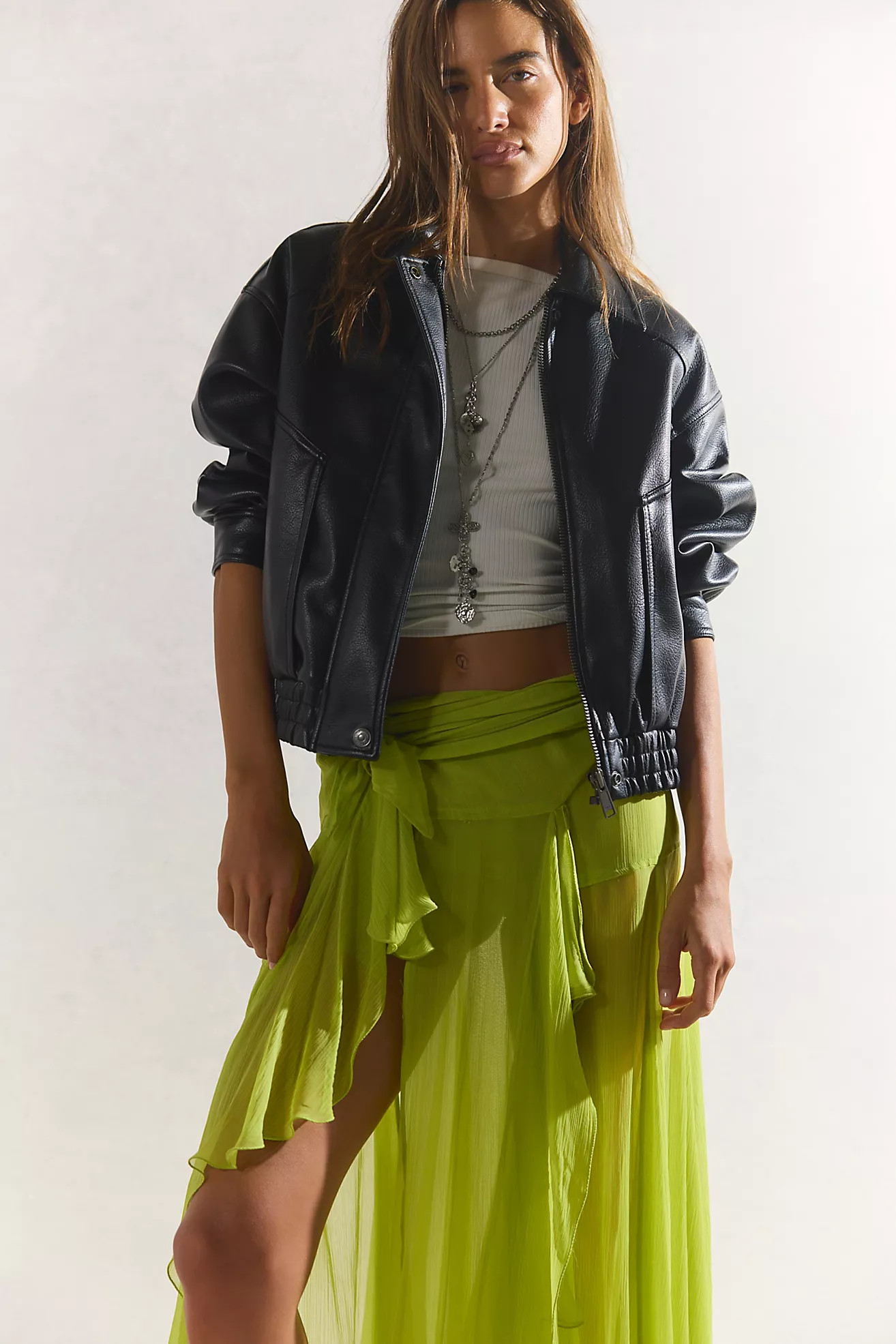 We The Free Farley Vegan Bomber Jacket | Free People (Global - UK&FR Excluded)