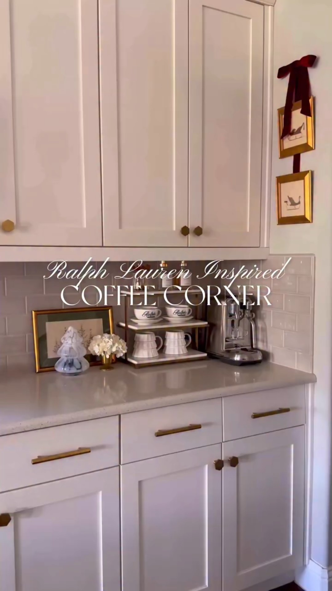 A little Ralph Lauren moment right on the kitchen counter ♥️

#ralphlaurenstyle #holidaycoffeebar #cozyhomevibes #classicchristmas #kitchenstyling #homefortheholidays #timelessdecor

#LTKHome #LTKHoliday