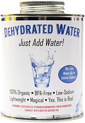 Amazon.com: Witty Yetis Dehydrated Water 16oz Can. NEW Formula! Essential Camping & Survival Supp... | Amazon (US)