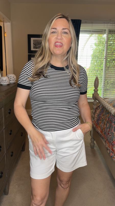 
Download the shopLTK app to easily shop all of my looks & great finds. For everything from fashion to skincare/beauty & home! Spread the word to your friends. Not everyone know about this little gem! This entire outfit is currently on sale! 
.
.
Over 50, over 40, classic style, preppy style, style at any age, ageless style, striped shirt, summer outfit, summer wardrobe, summer capsule wardrobe 

#LTKOver40 #LTKSaleAlert #LTKVideo