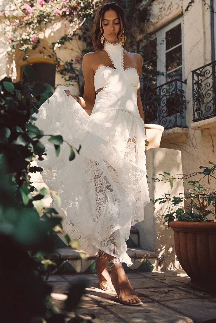 Bellagio White Pearl Maxi | 12th Tribe