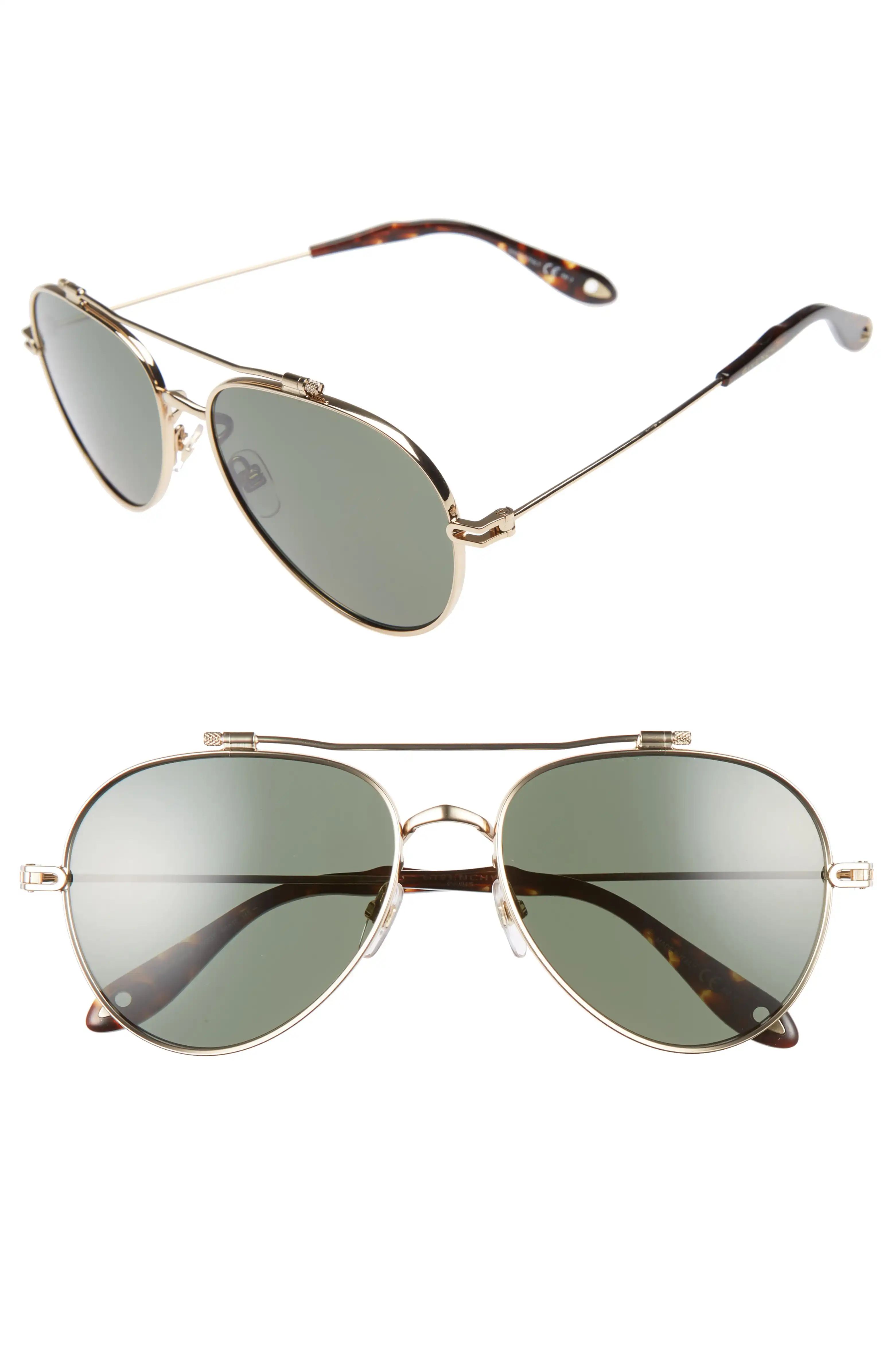 58mm Aviator Sunglasses | Nordstrom