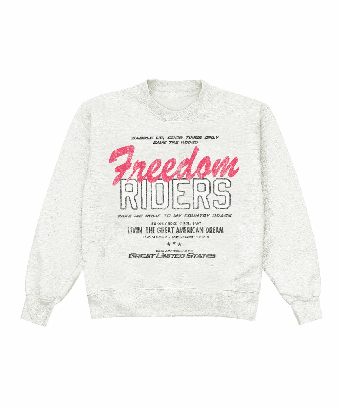 Freedom Riders Crewneck | Shop Kristin Jones