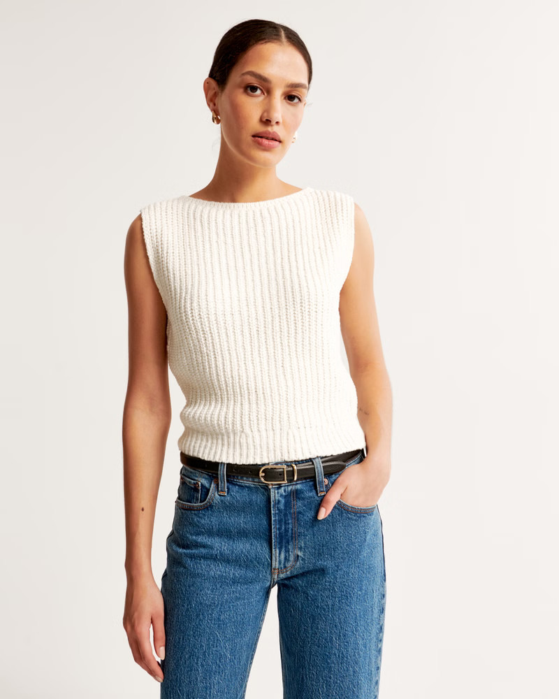 Women's Slash Shaker Tank | Women's Tops | Abercrombie.com | Abercrombie & Fitch (US)