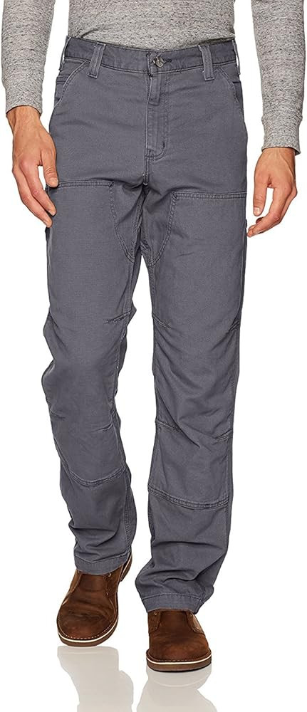 Carhartt Men's Rugged Flex Relaxed Fit Canvas Double-Front Utility Work Pant | Amazon (US)