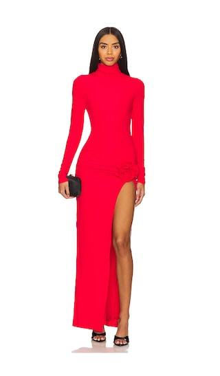 Chara Maxi Dress in Red | Revolve Clothing (Global)
