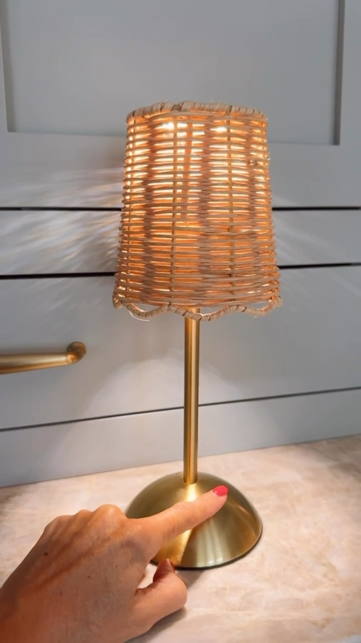 How cute are these lamps from Walmart?! 😍 I ordered these to use when playing mahjong!

Loverly Grey, rattan lamp, Walmart, home decor, home finds 

#LTKHome