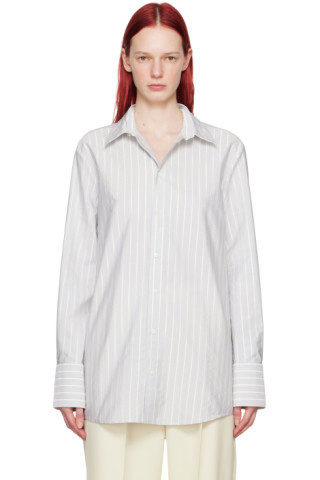 Blue Adam Shirt | SSENSE