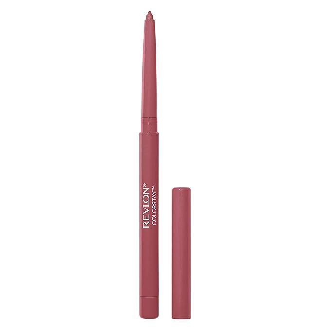 Lip Liner by Revlon, Colorstay Face Makeup with Built-in-Sharpener, Longwear Rich Lip Colors, Smo... | Amazon (US)