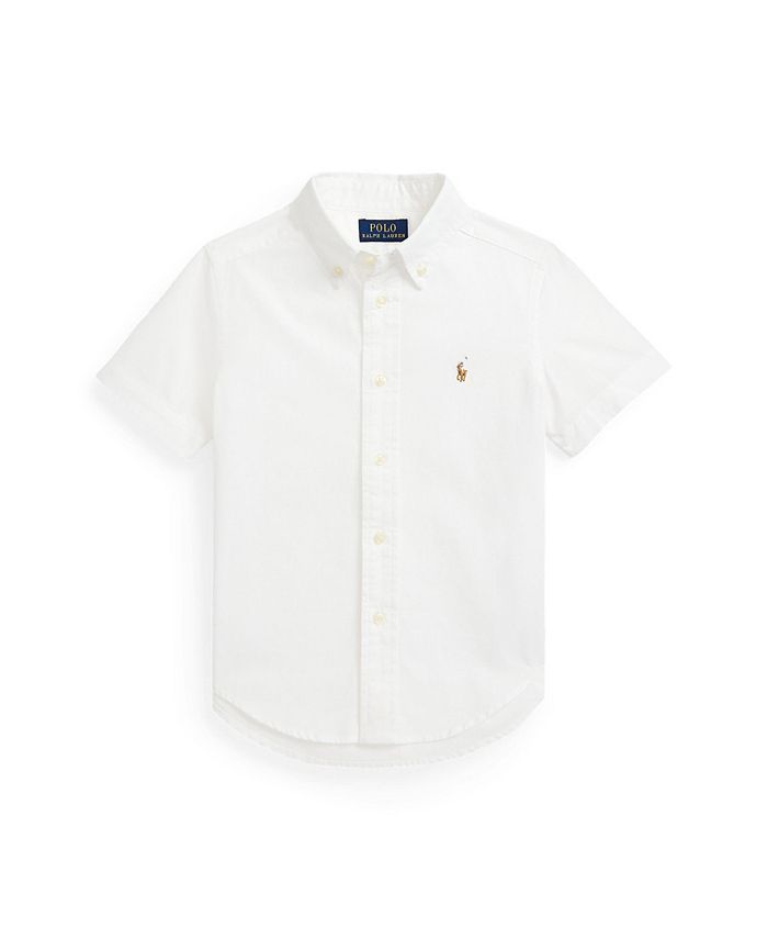 Polo Ralph Lauren Toddler Boys Short Sleeve Shirt & Reviews - Shirts & Tops - Kids - Macy's | Macys (US)
