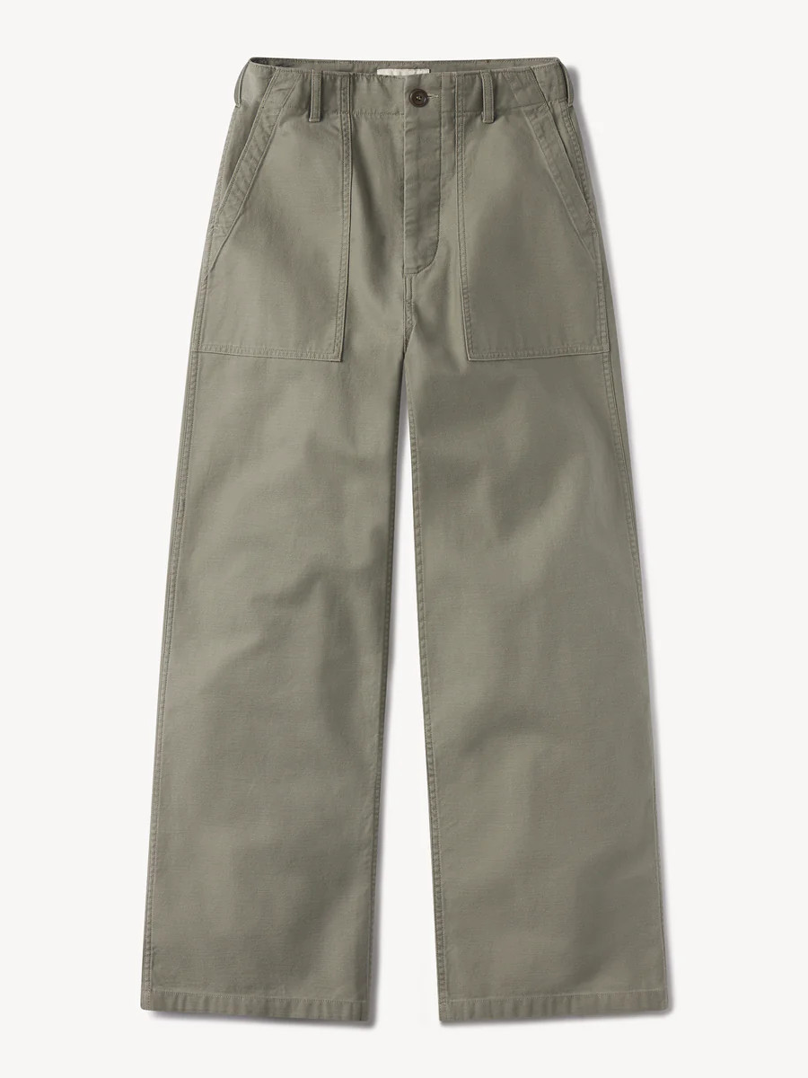 Reverse Sateen Fatigue Pant | Buck Mason