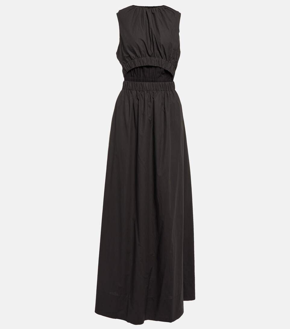 Dion cutout cotton poplin maxi dress | Mytheresa (US/CA)
