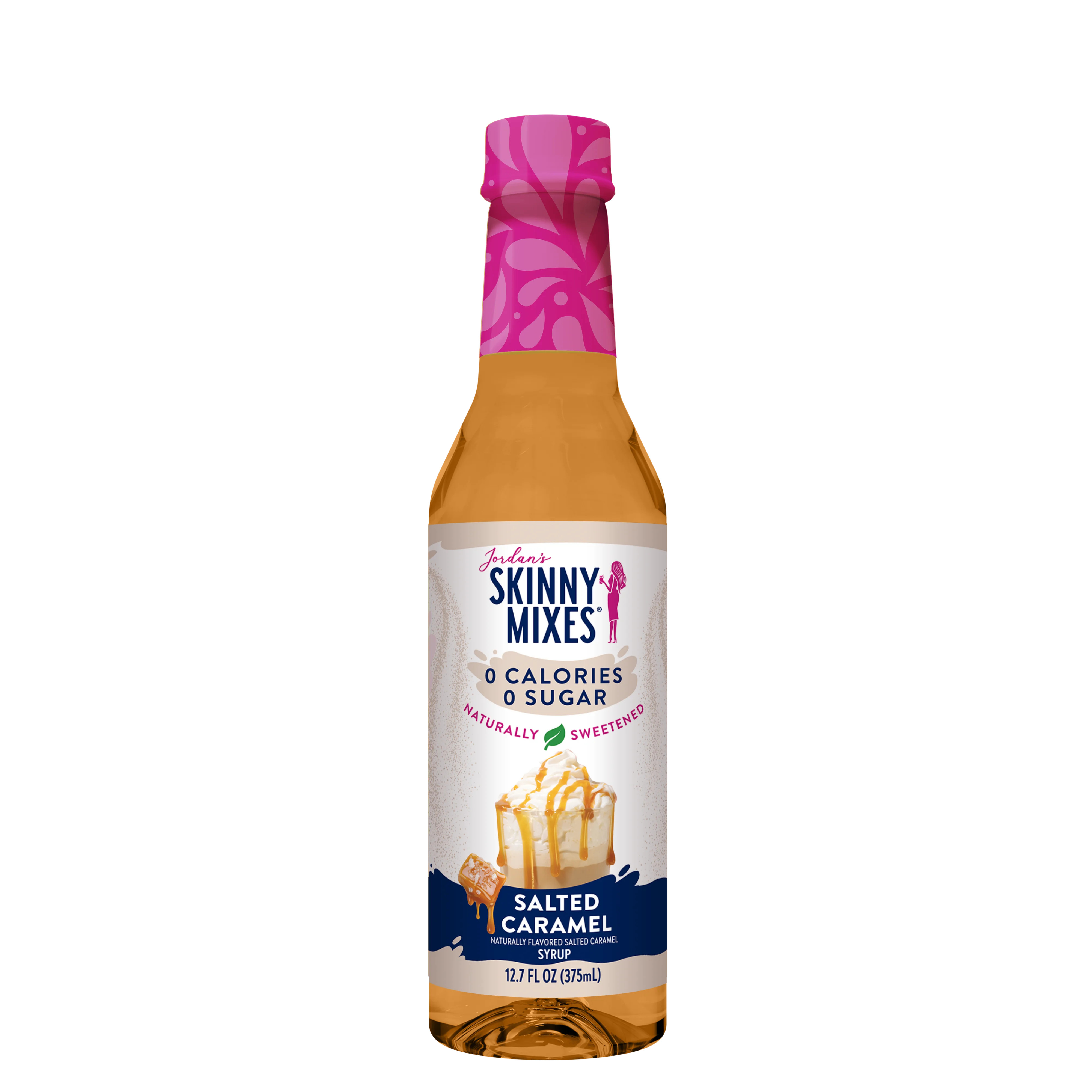 Jordan's Skinny Mixes, Gluten-Free, Naturally Sweetened Salted Caramel, Plastic Bottled Syrup - 3... | Walmart (US)